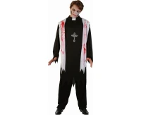 Costume for adult Bloody Priest (toga with vest), size 56